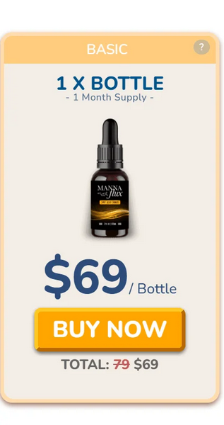 mannaflux 1 bottle $69